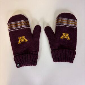 '47 Minnesota Golden Gophers Maroon Mittens Women's Medium